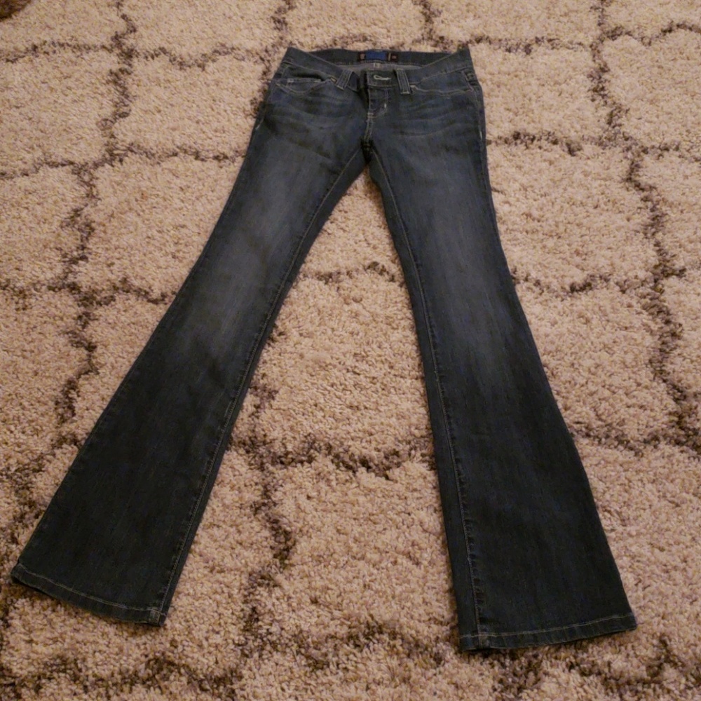Skinny boot cut jeans